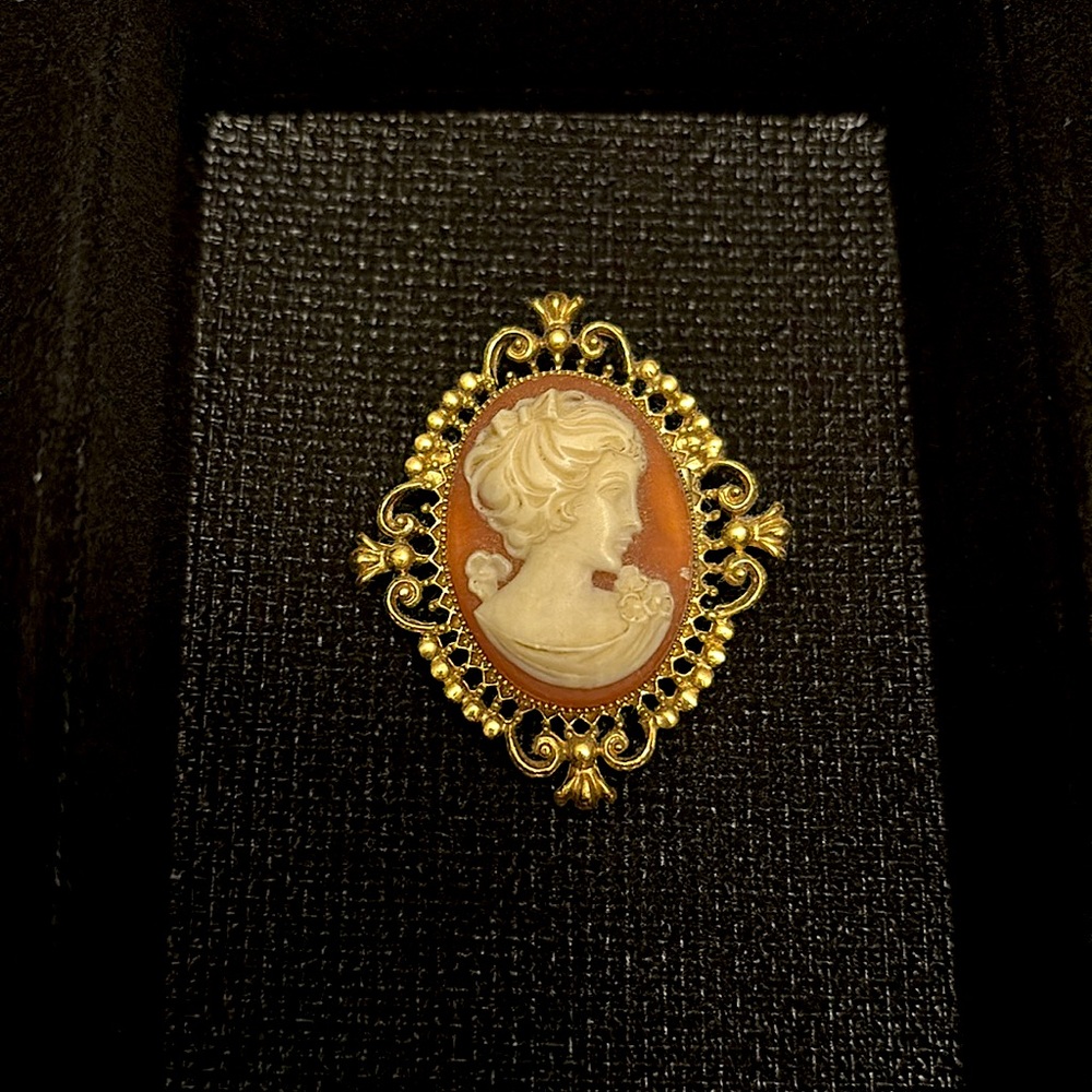Vintage Cameo Brooch